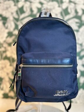 Marc Jacobs Navy Nylon Backpack
